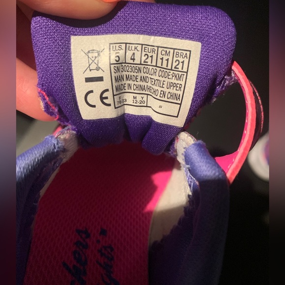 Skechers S light shoes (Size: 5 US) - Picture 6 of 8